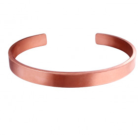 Bracelet matt thickness 2.5 mm. Copper