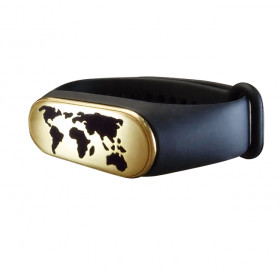 Silicone bracelet "Map of the world"