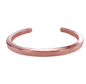 Square bracelet No. 1. 4 X 4 mm Copper