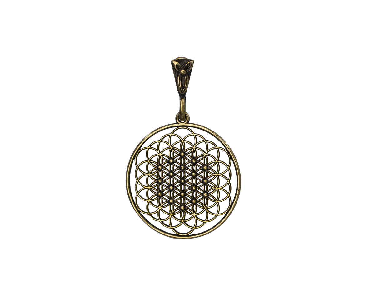Подвеска прорезная "Цветок жизни"