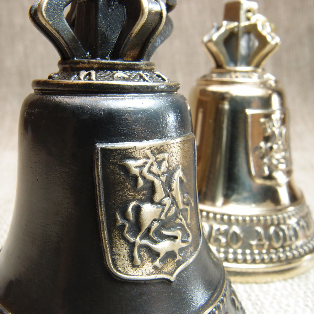 Bell number 3. "Coat of arms of Moscow". Toned
